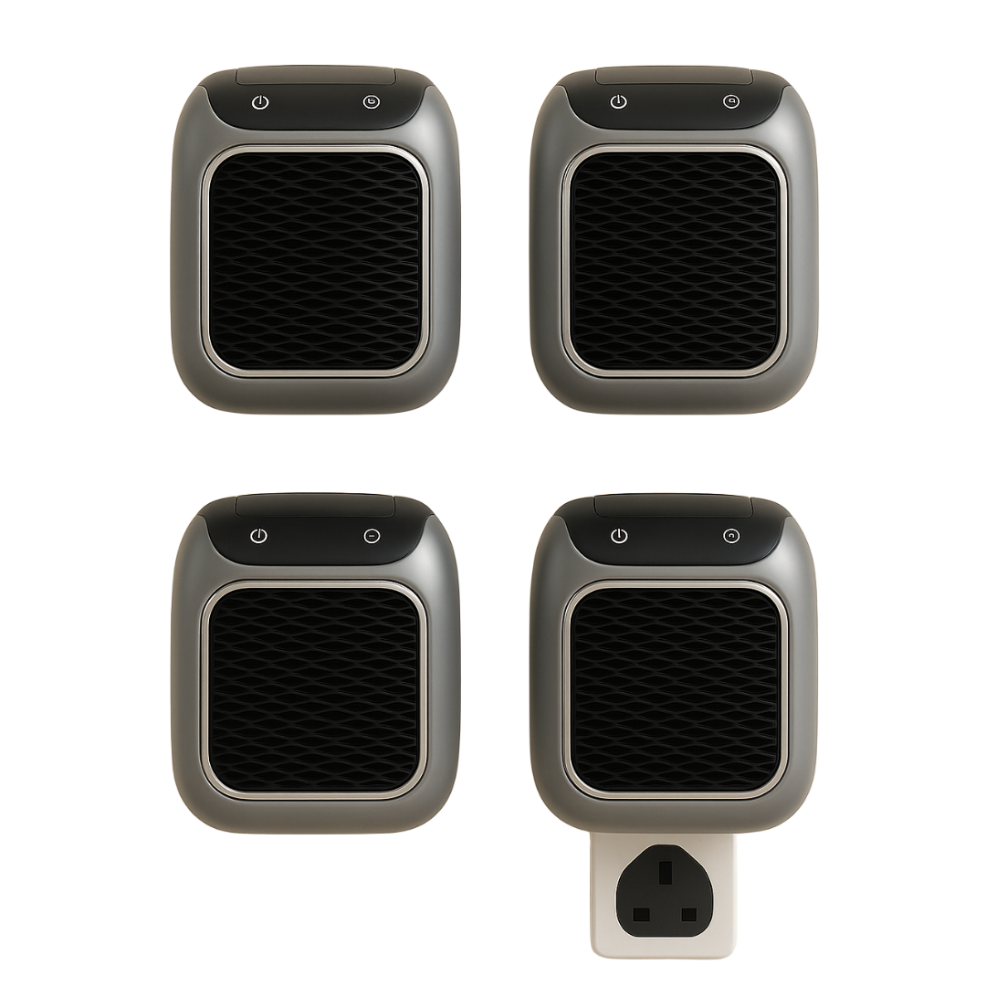 4x EcoSnug™ Plug-In Wall Heater (SAVE 25%)